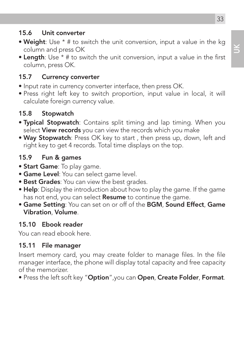 AEG Voxtel M400 User Manual | Page 33 / 40