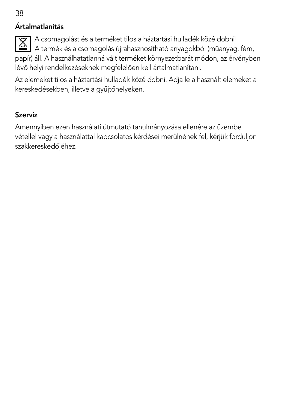 AEG Light Bulb Longlife User Manual | Page 38 / 40