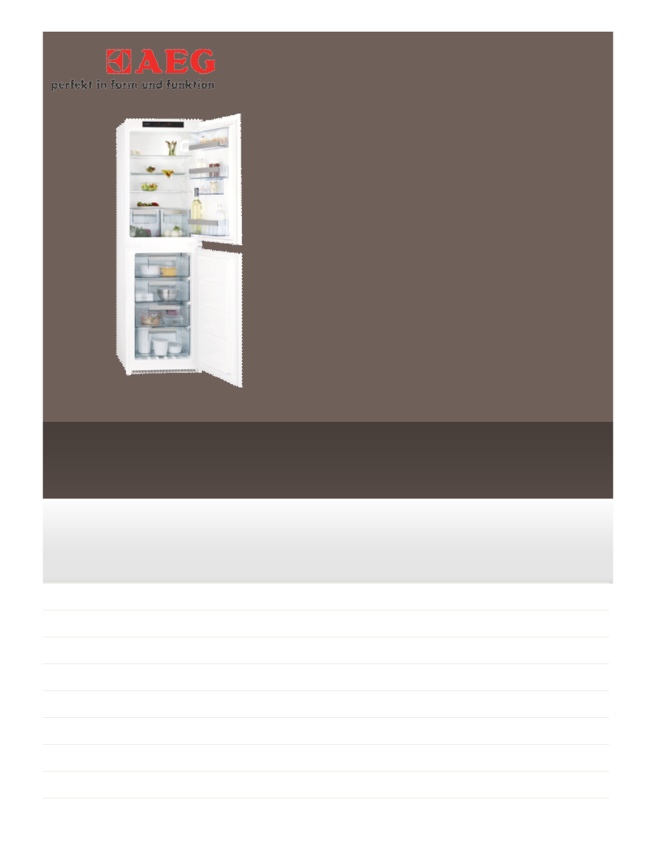 AEG SCT81900S0 User Manual | 2 pages