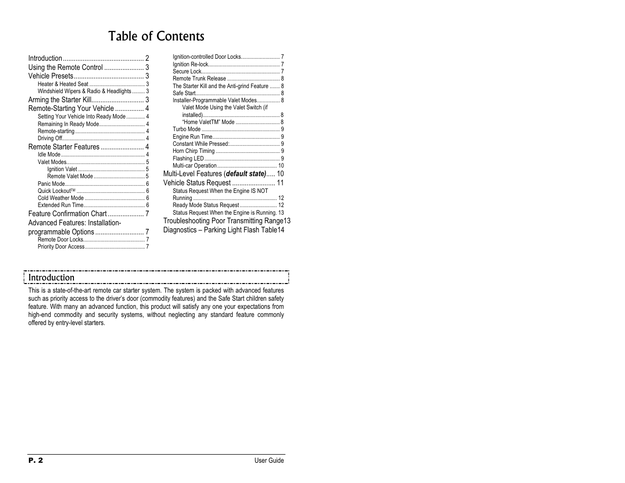 Autostart AS-2370 User Manual | Page 2 / 8