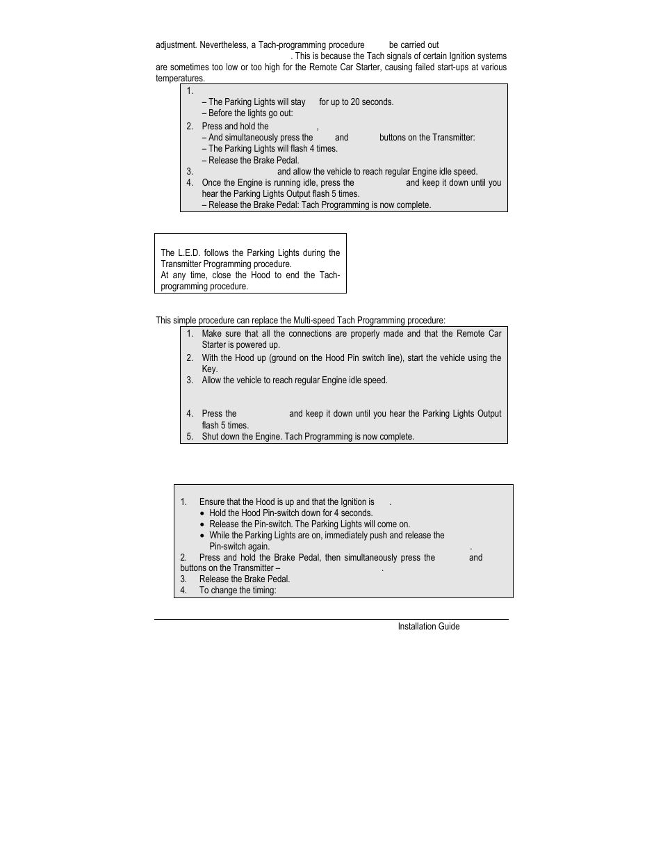 Automatic tach programming, Horn honk timing | Autostart MANUAL TRANSMISSION REMOTE STARTER AS-1785 User Manual | Page 16 / 24