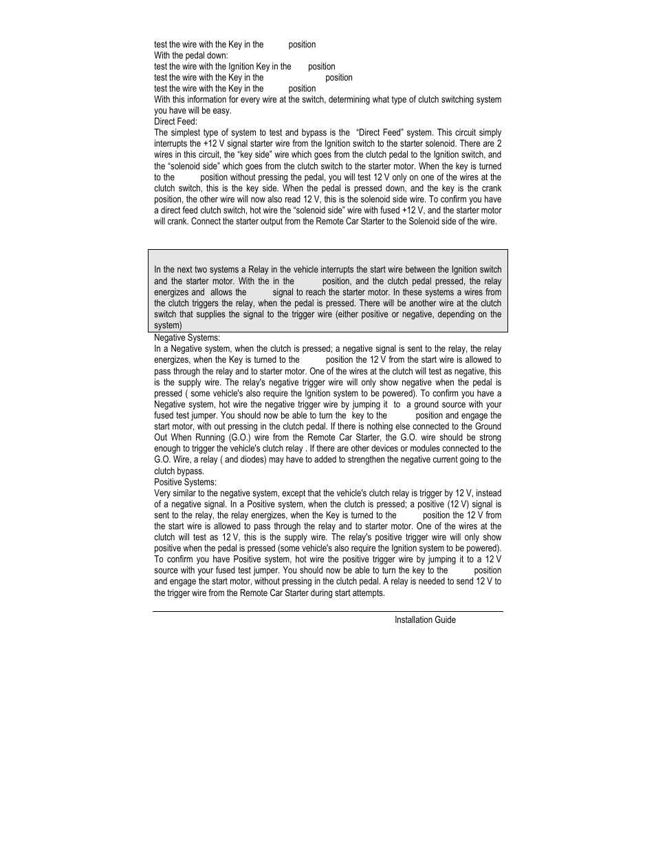 Autostart MANUAL TRANSMISSION REMOTE STARTER AS-1785 User Manual | Page 20 / 24