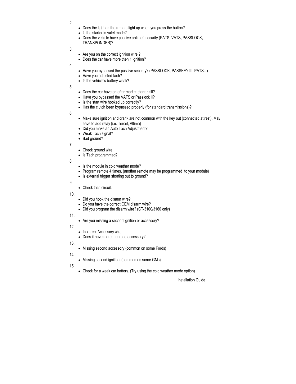 Autostart CT-3200 User Manual | Page 20 / 21
