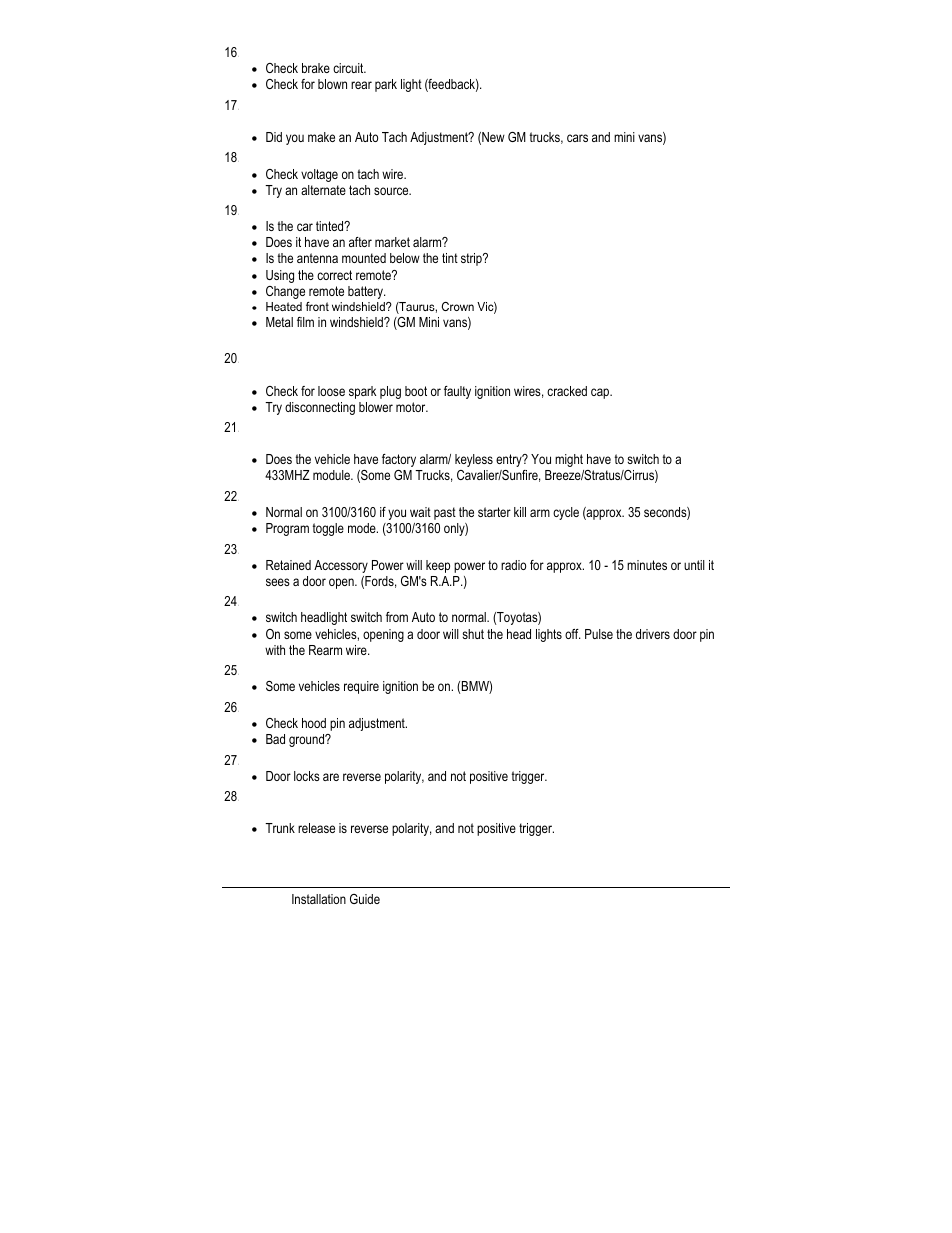 Autostart CT-3200 User Manual | Page 21 / 21