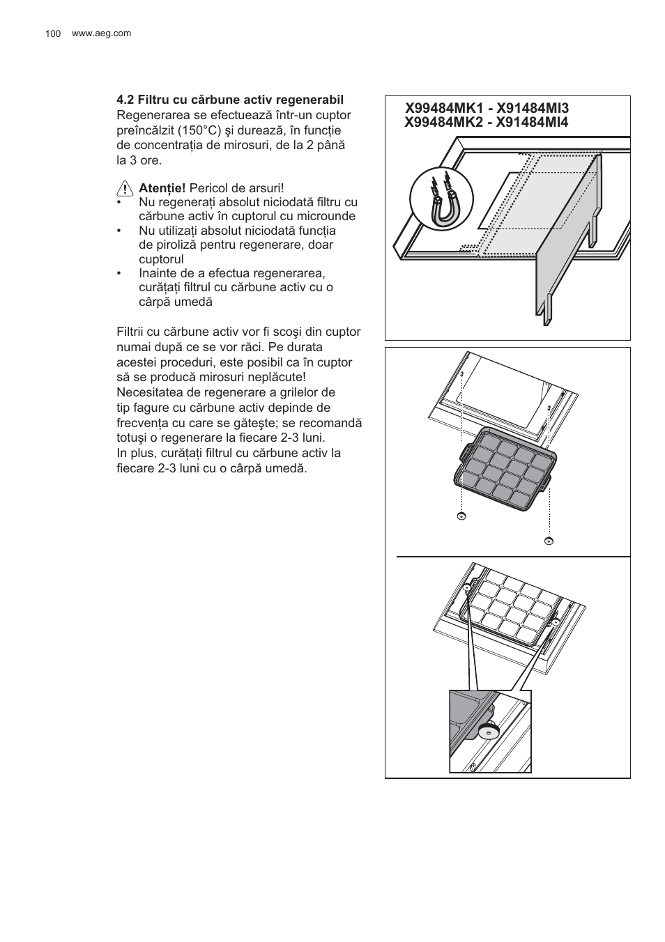 AEG X99484MD1 User Manual | Page 100 / 160