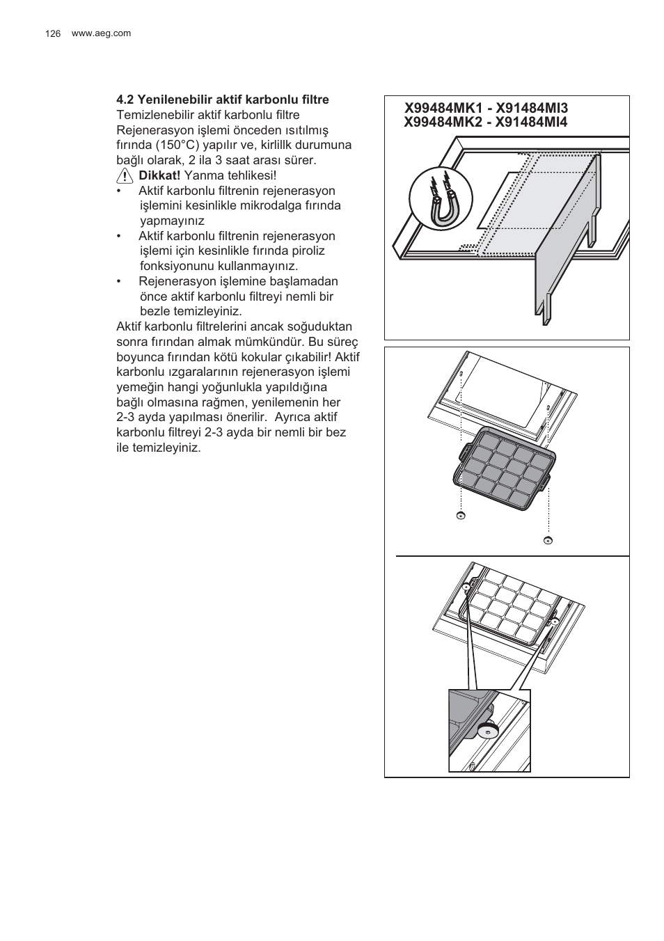 AEG X99484MD1 User Manual | Page 126 / 160