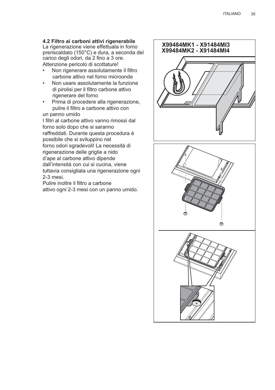 AEG X99484MD1 User Manual | Page 35 / 160