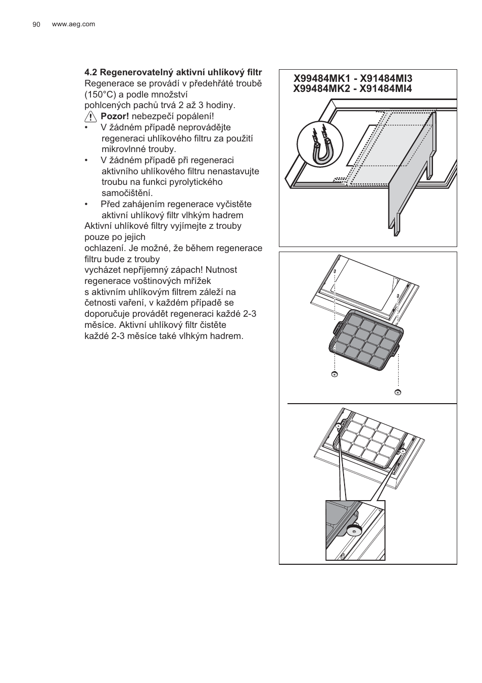 AEG X99484MD1 User Manual | Page 90 / 160