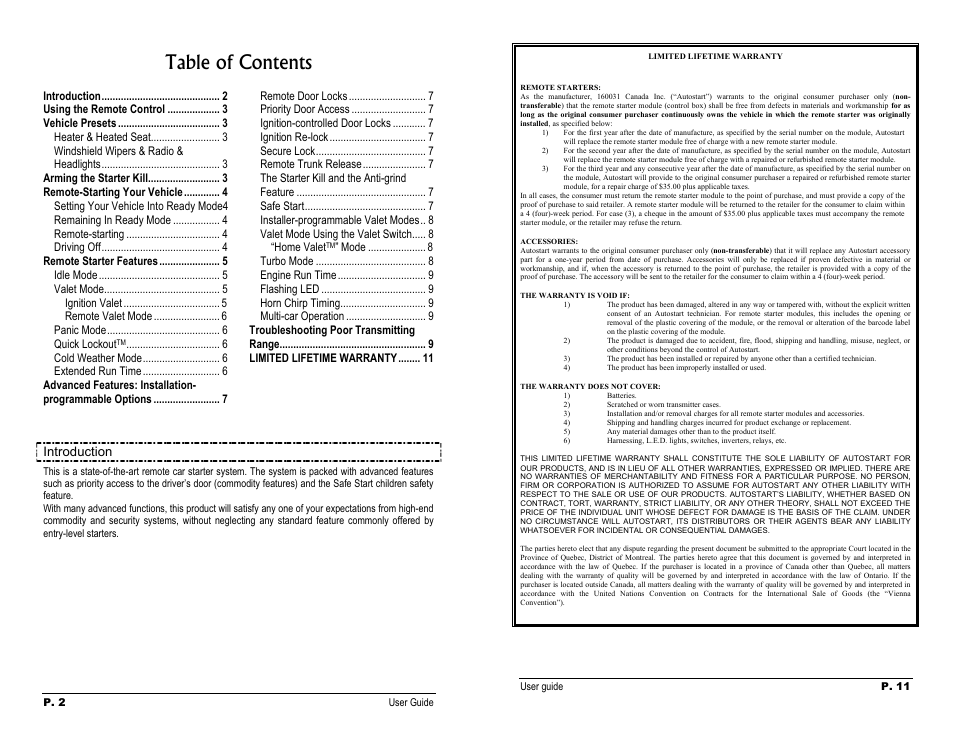 Autostart AS-1795 User Manual | Page 2 / 6