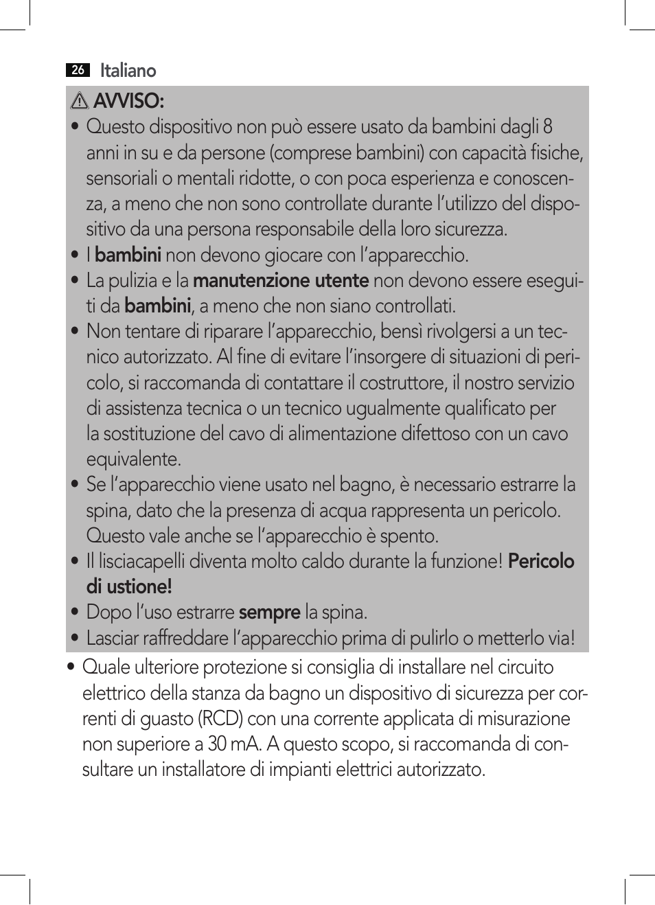 AEG HC 5590 User Manual | Page 26 / 50