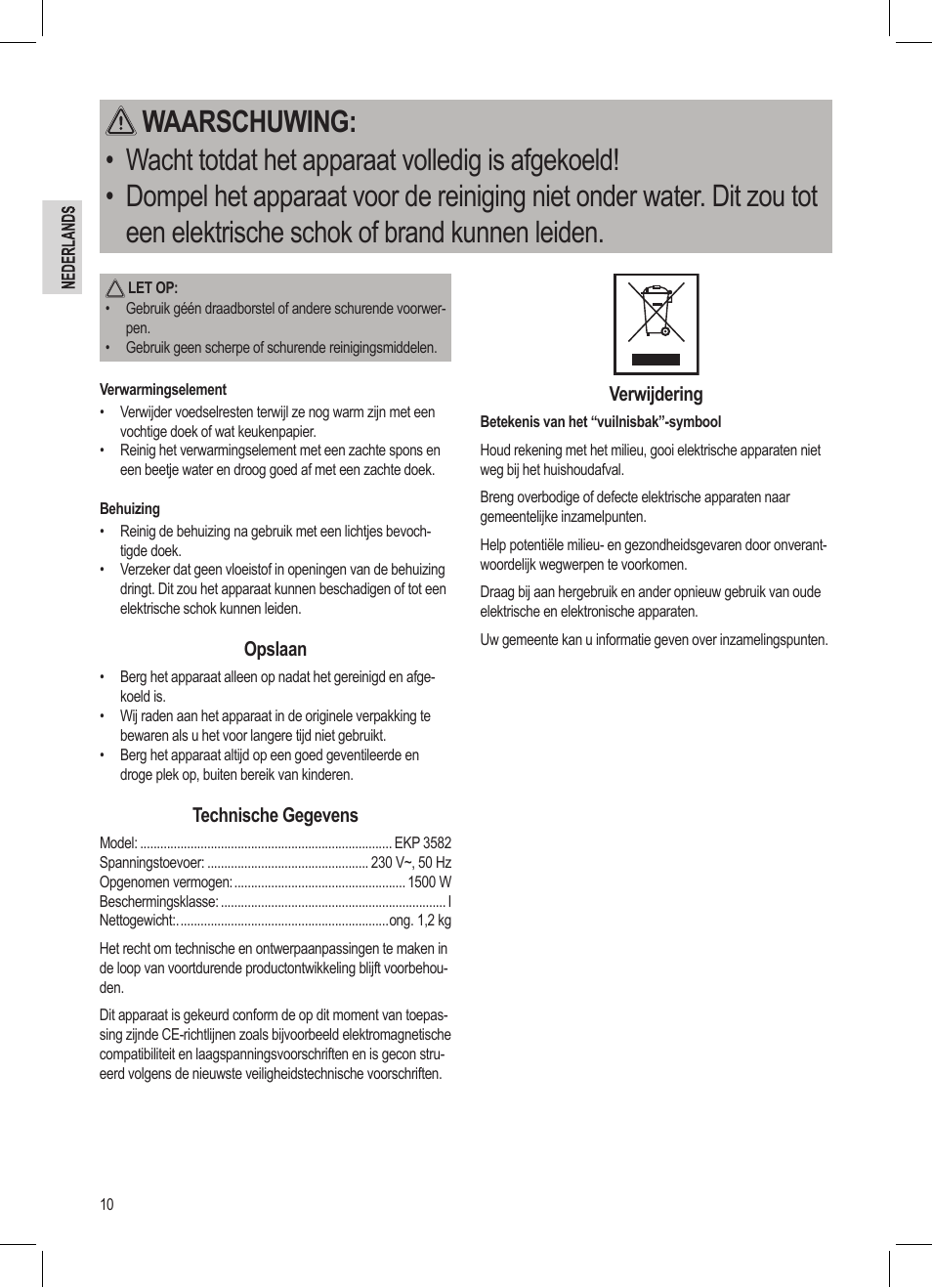 AEG MC 4461 BT wei User Manual | Page 10 / 48