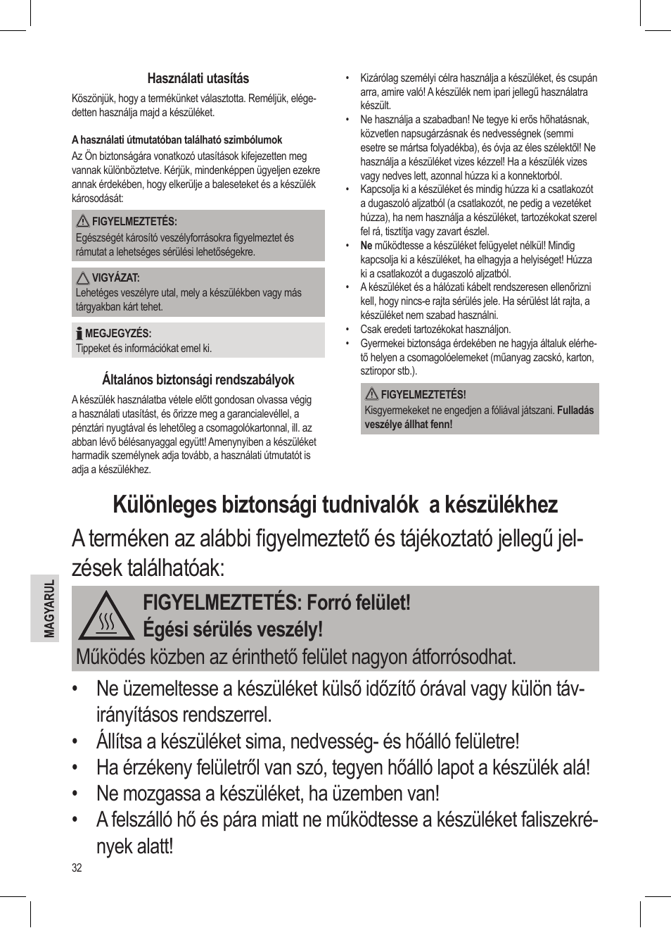 AEG MC 4461 BT wei User Manual | Page 32 / 48