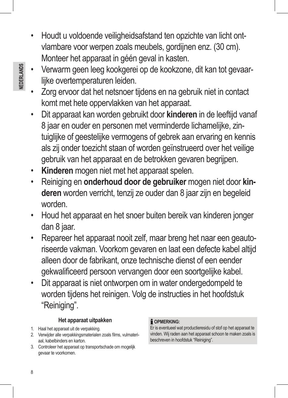 AEG MC 4461 BT wei User Manual | Page 8 / 48