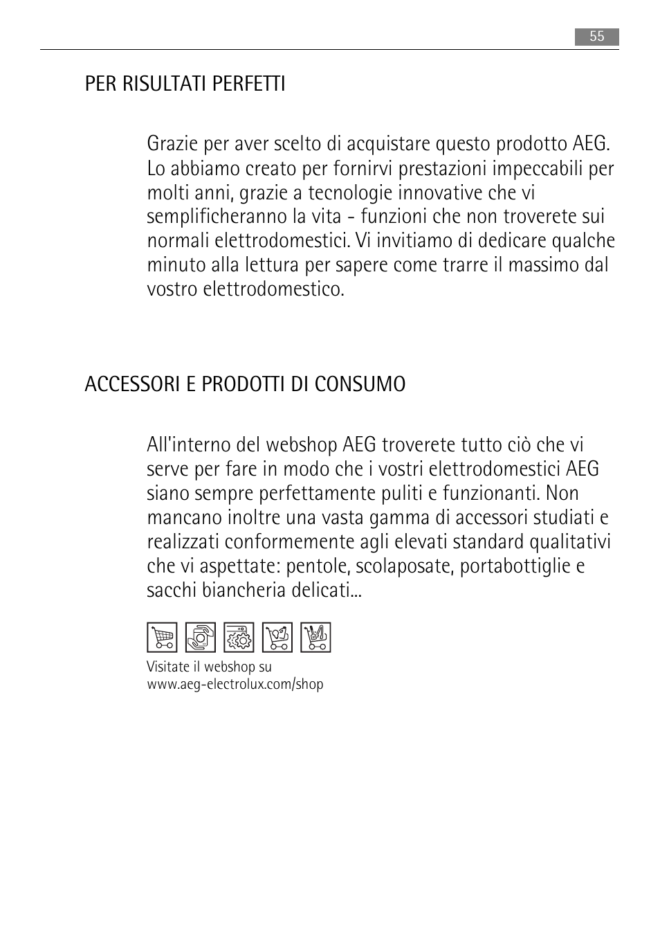 AEG SKS58800S1 User Manual | Page 55 / 68
