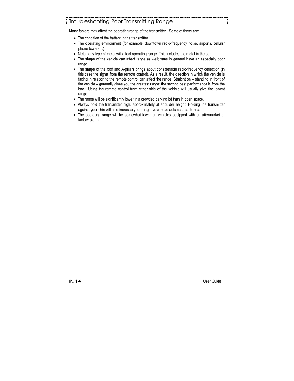 Autostart AS-2350vTW-FM User Manual | Page 14 / 16