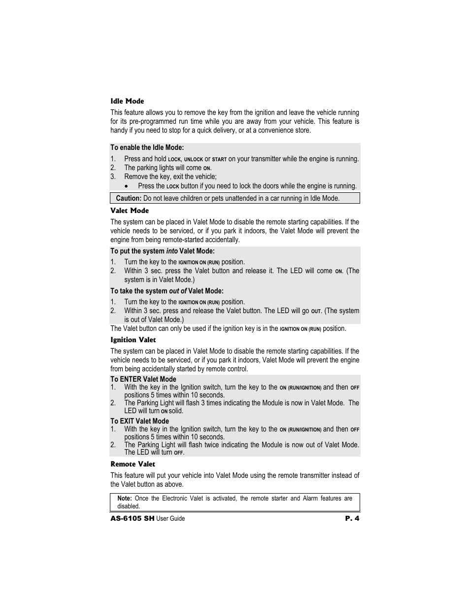 Autostart AS-6105 User Manual | Page 4 / 11