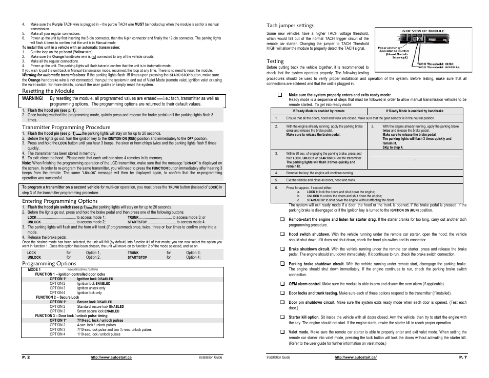 Autostart AS-6850VTW-FM User Manual | Page 2 / 4