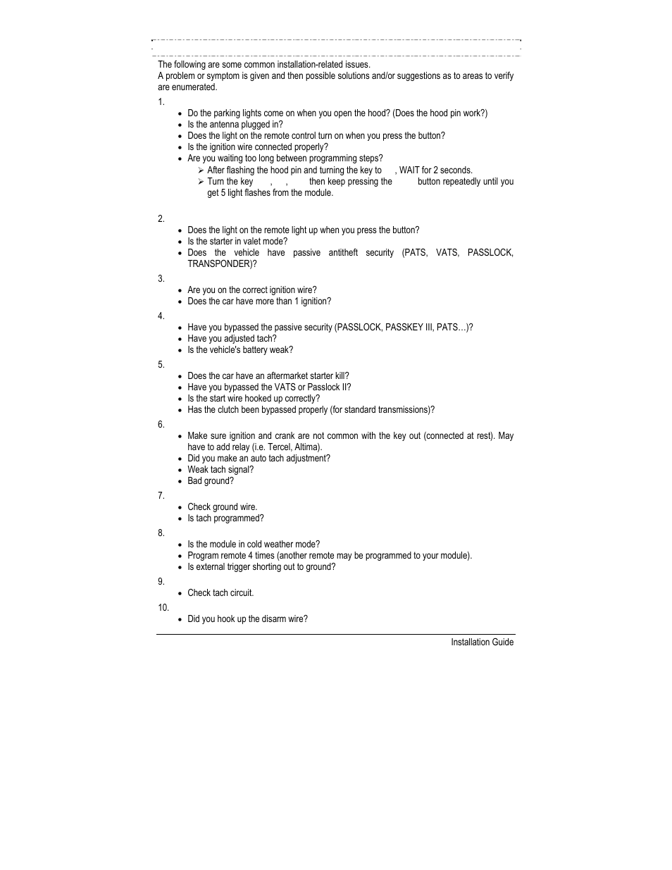 Troubleshooting q & a | Autostart AS-2775 User Manual | Page 32 / 34