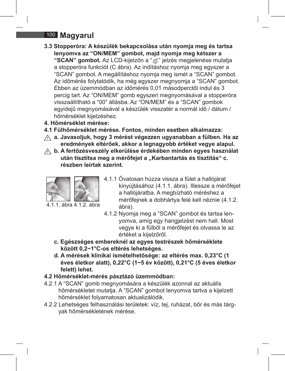 Magyarul | AEG FT 4919 User Manual | Page 100 / 114