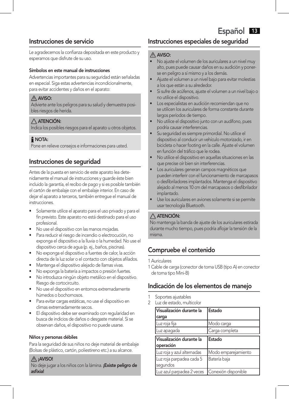 AEG KH 4225 BT schwarz User Manual | Page 13 / 26