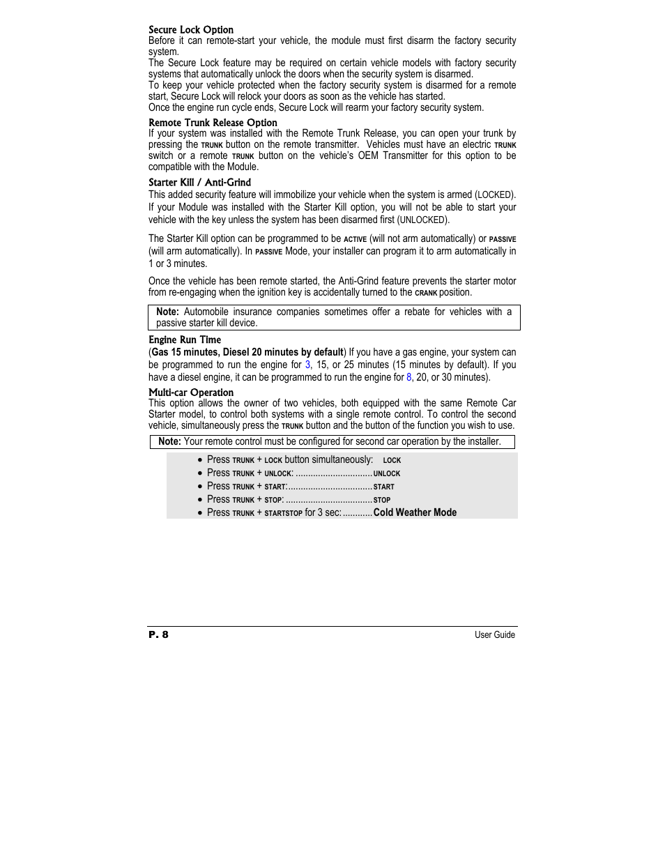 Autostart AS-1452 HF User Manual | Page 8 / 10