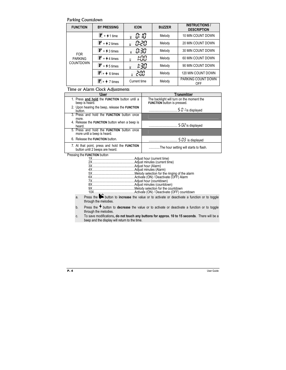 Autostart Keyless Entry And Alarm System ASL-500 User Manual | Page 4 / 8