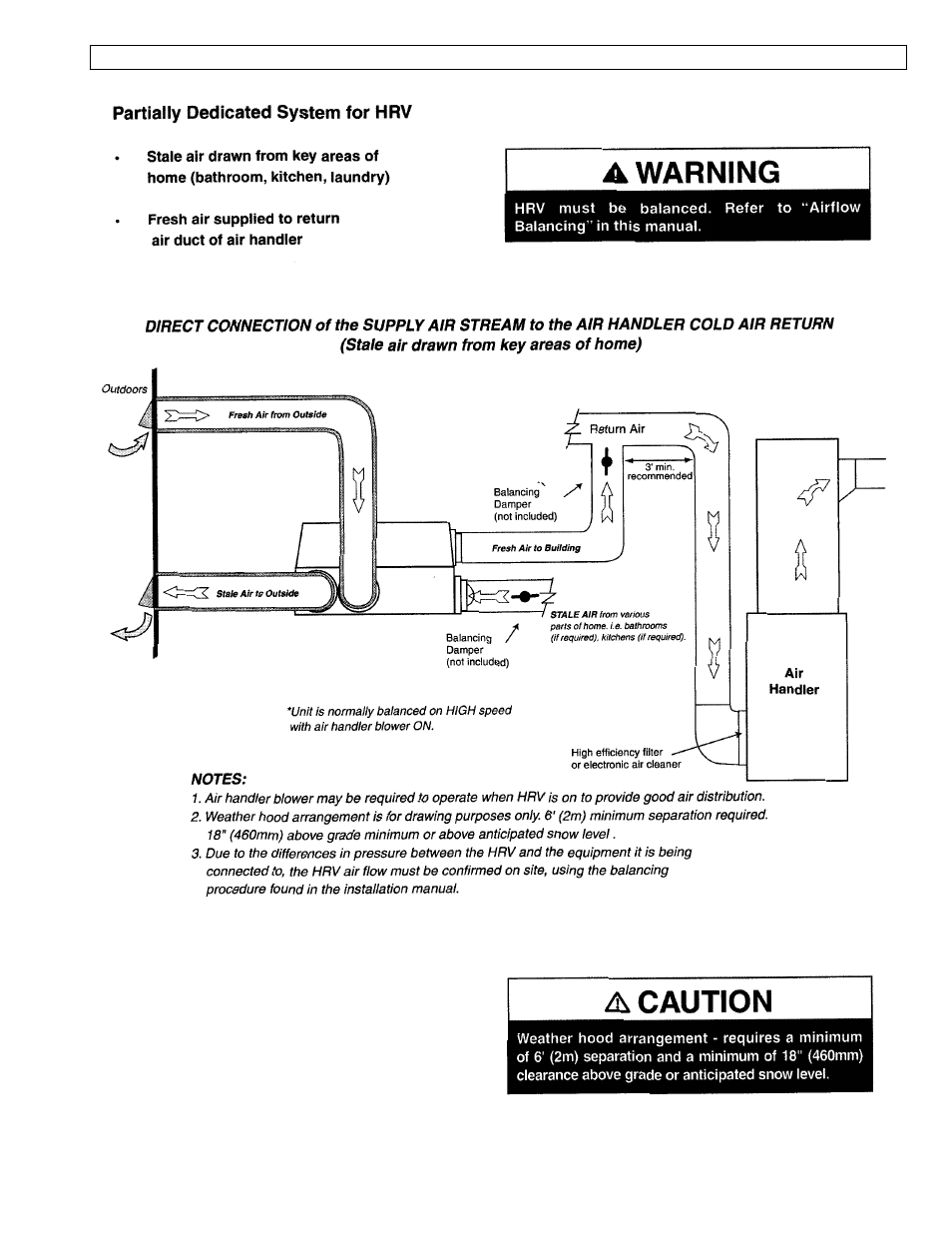 American Aldes Heat Recovery Ventilator HRV 120SRD User Manual | Page 9 / 24