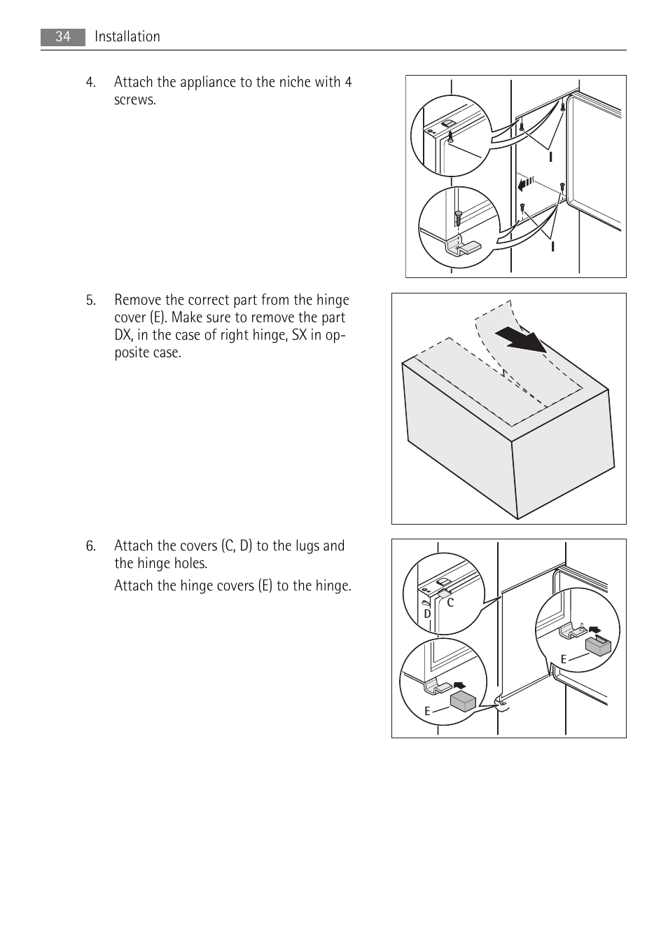 AEG SKD81840S1 User Manual | Page 34 / 100