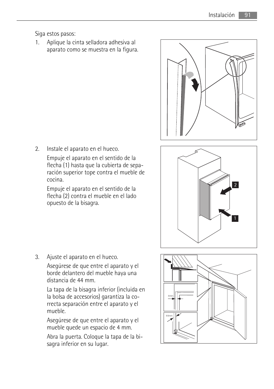 AEG SKD81840S1 User Manual | Page 91 / 100