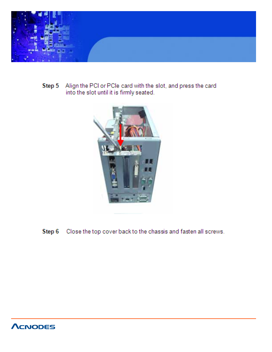 Fes 8912, Fanless embedded controller | Acnodes FANLESS EMBEDDED CONTROLLER FES 8912 User Manual | Page 10 / 10