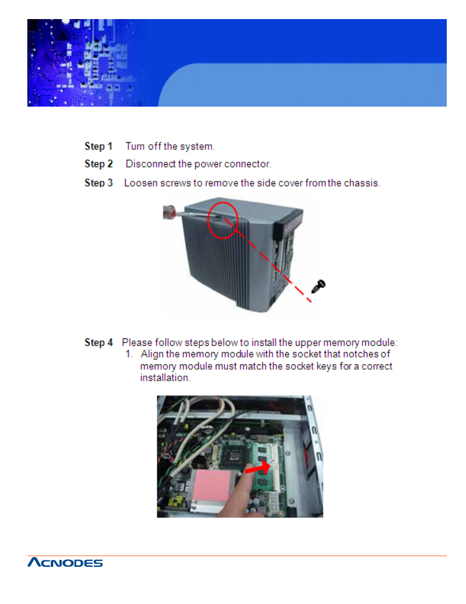 Fes 8912, Fanless embedded controller | Acnodes FANLESS EMBEDDED CONTROLLER FES 8912 User Manual | Page 5 / 10