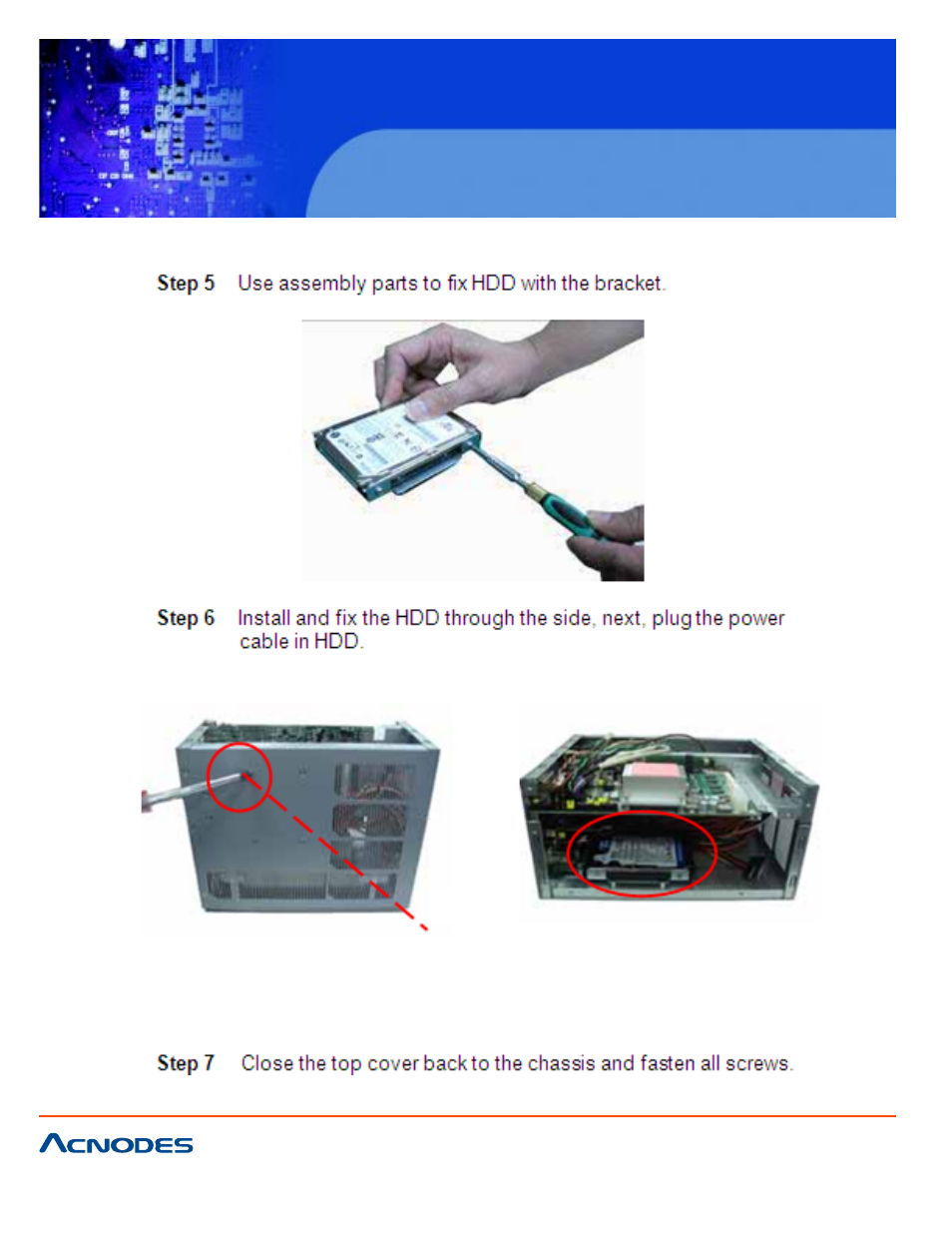 Fes 8912, Fanless embedded controller | Acnodes FANLESS EMBEDDED CONTROLLER FES 8912 User Manual | Page 8 / 10