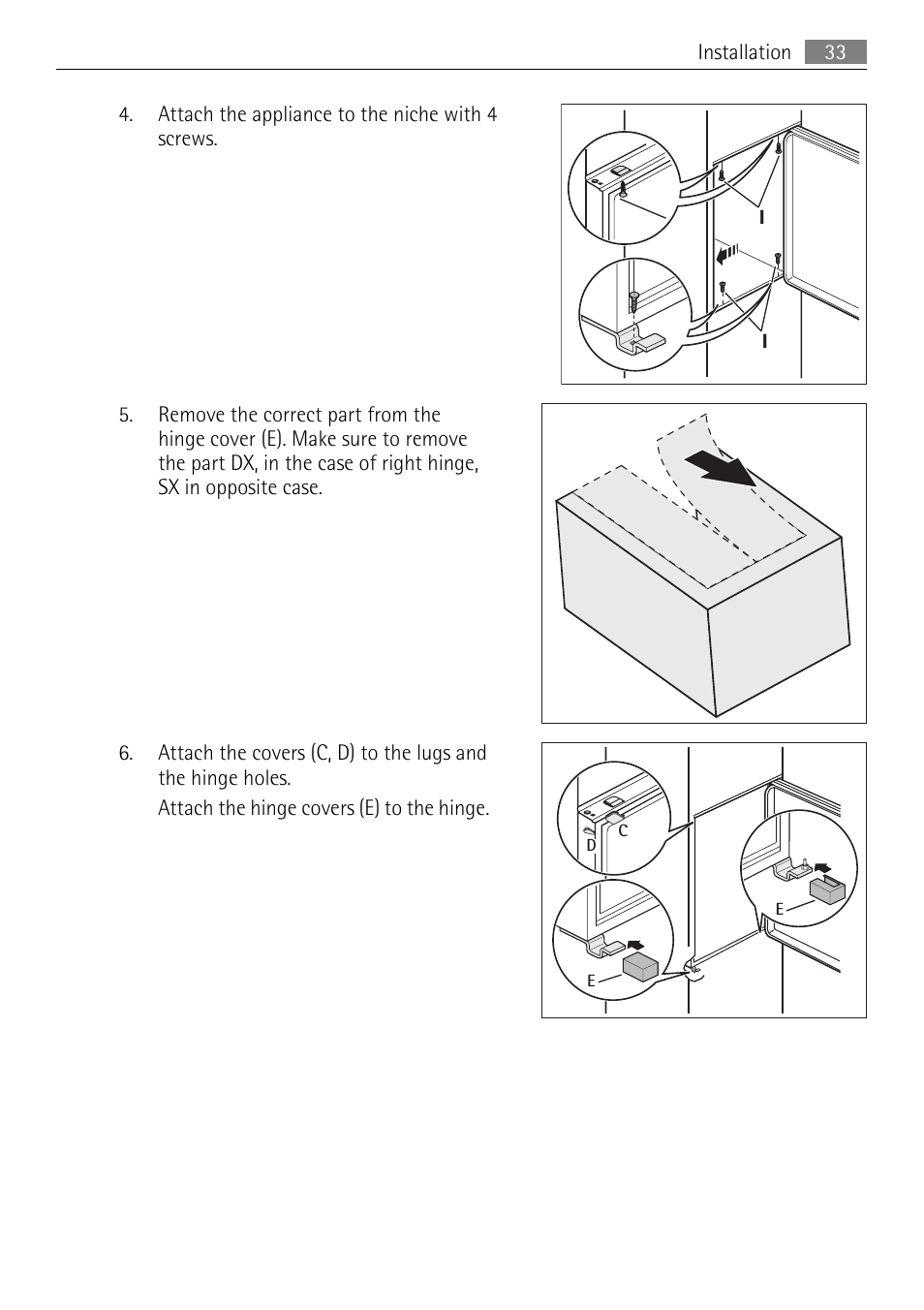 AEG SKS51200F0 User Manual | Page 33 / 80