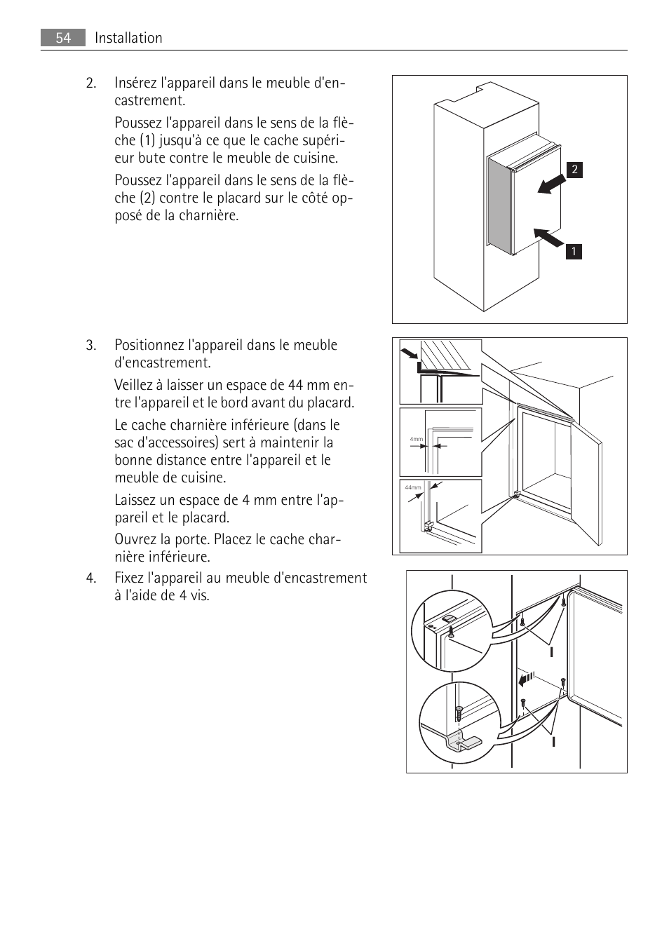 AEG SKS51200F0 User Manual | Page 54 / 80