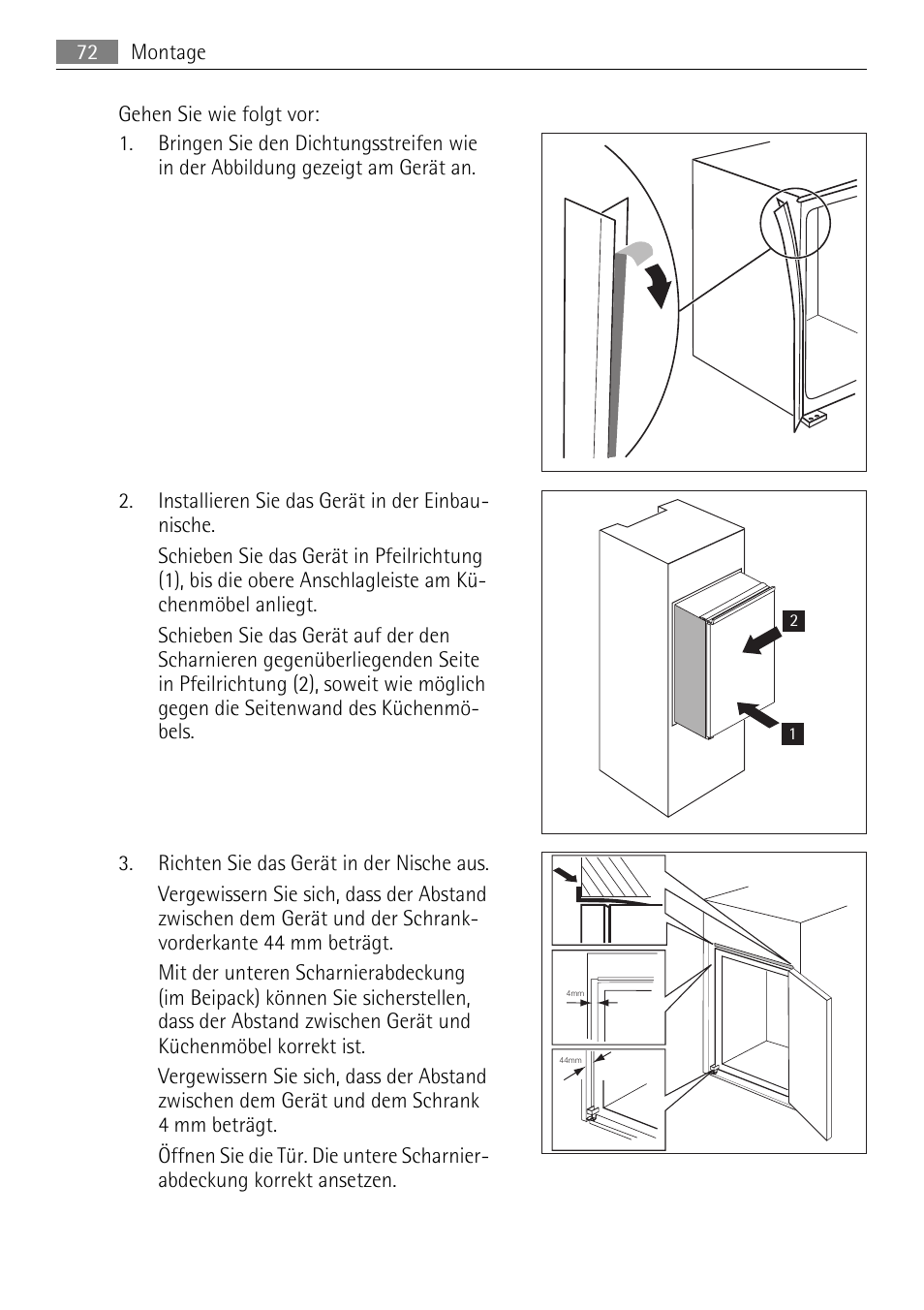 AEG SKS51200F0 User Manual | Page 72 / 80