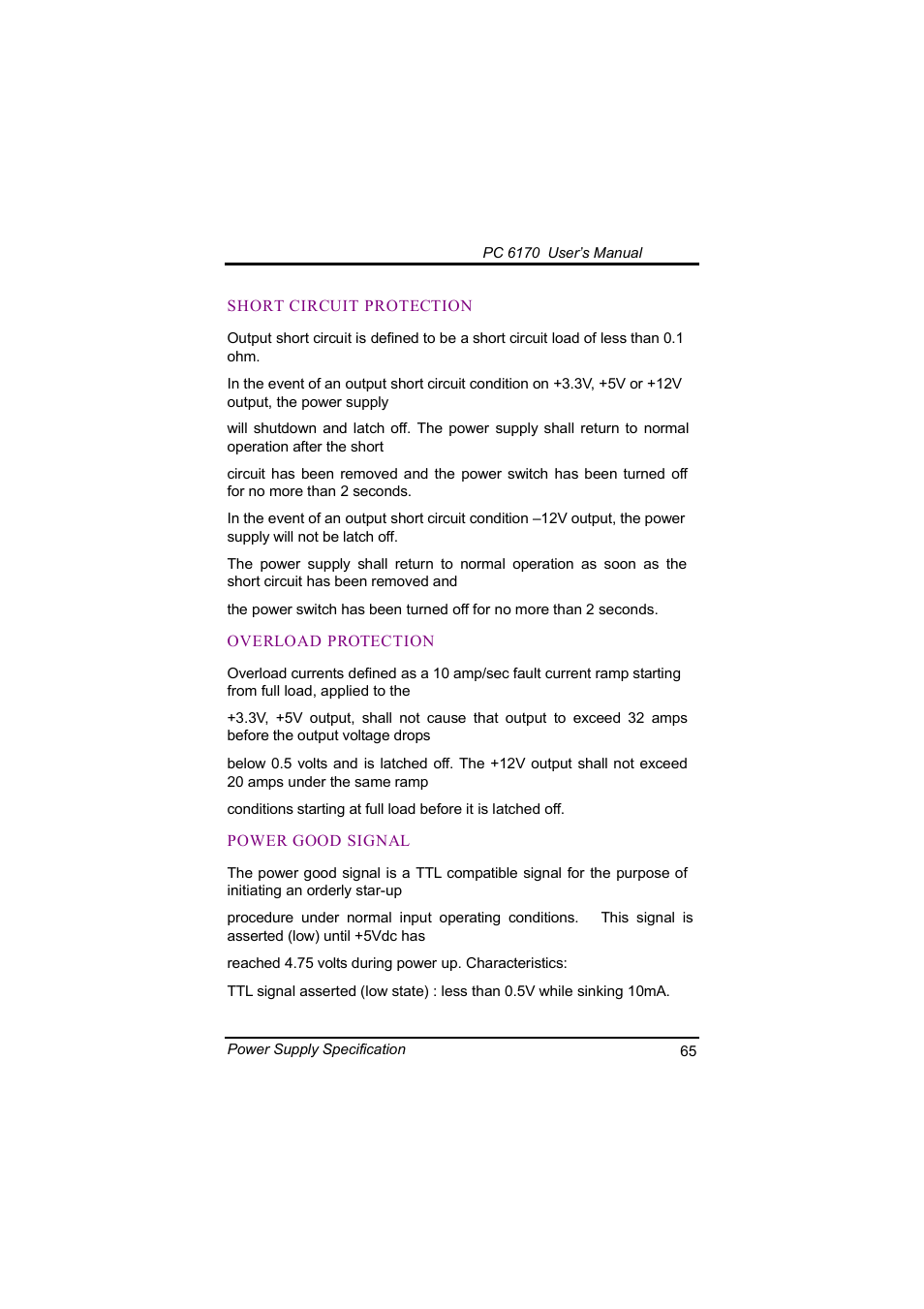 Acnodes PC 6170 User Manual | Page 73 / 75