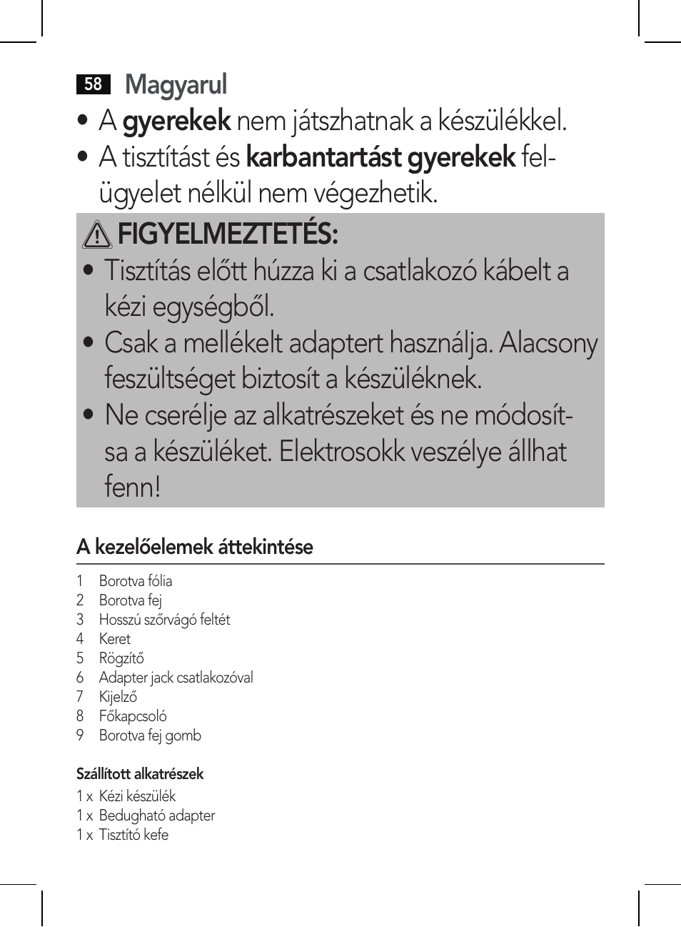 AEG HR 5655 User Manual | Page 58 / 82