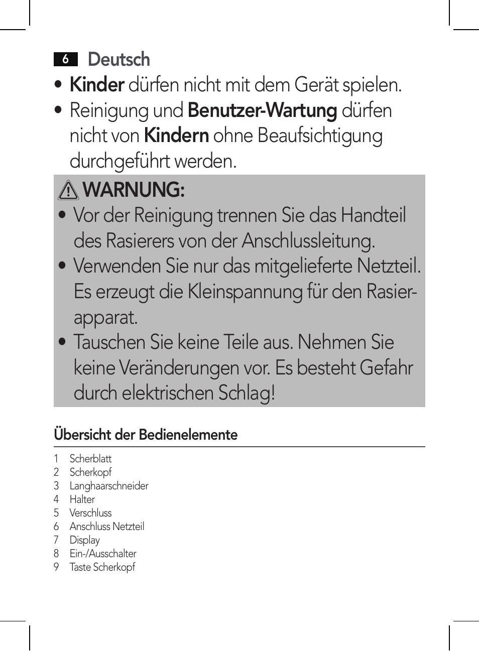 AEG HR 5655 User Manual | Page 6 / 82