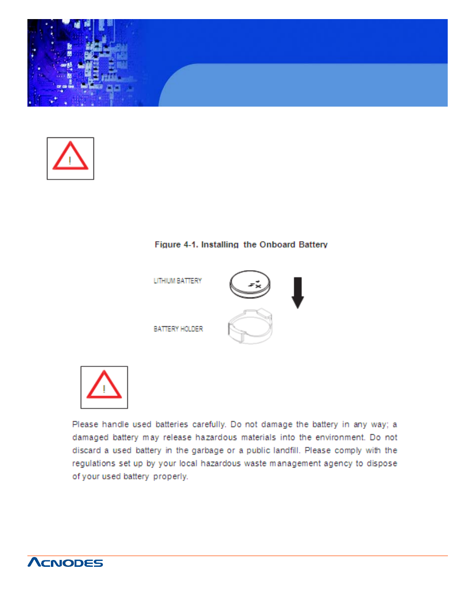 Rmc 7189, 4 operating precautions | Acnodes RACKMOUNT SYSTEM RMC 7189 User Manual | Page 31 / 98