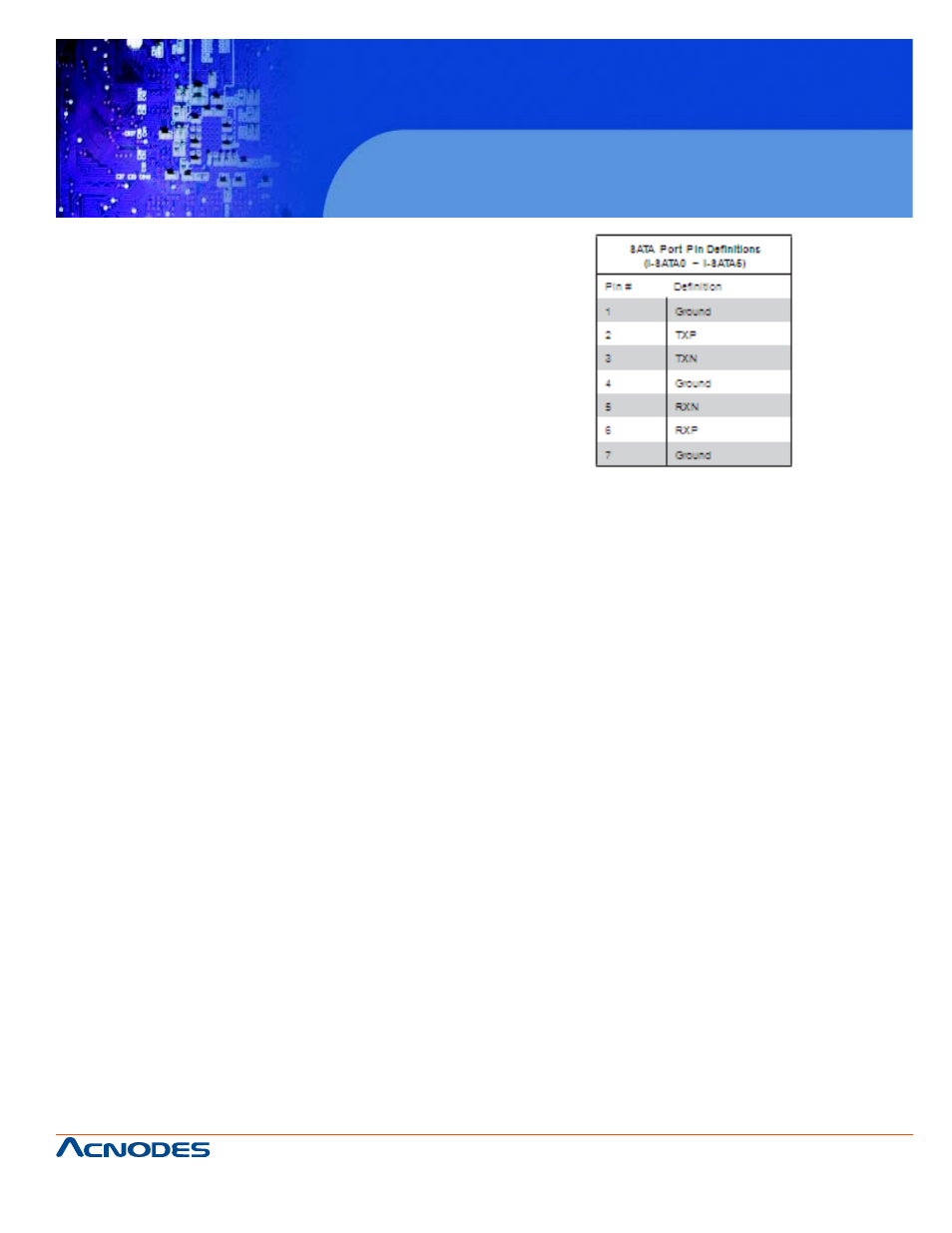 Rmc 7189, 11 sata port drive connections, 1u rackmount system | Acnodes RACKMOUNT SYSTEM RMC 7189 User Manual | Page 55 / 98