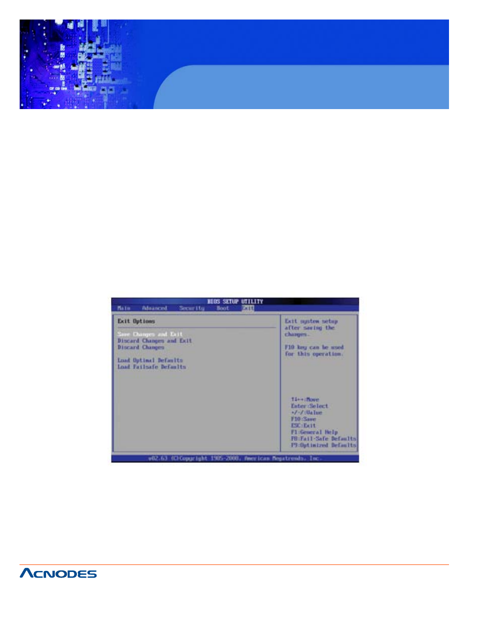 Rmc 7189, 6 exit options | Acnodes RACKMOUNT SYSTEM RMC 7189 User Manual | Page 92 / 98