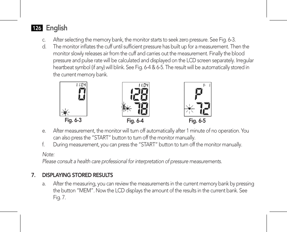 English | AEG BMG 5610 User Manual | Page 126 / 246