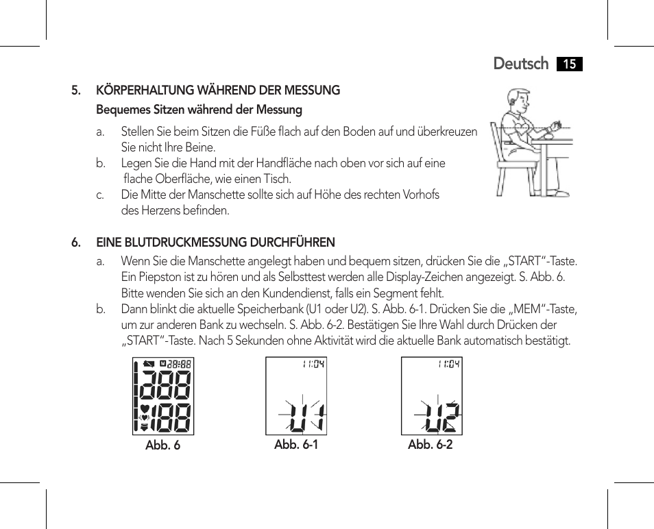 Deutsch | AEG BMG 5610 User Manual | Page 15 / 246