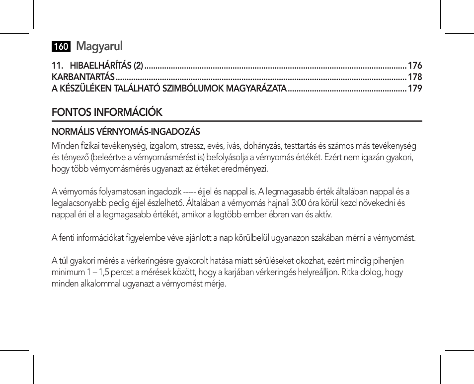 Fontos információk, Magyarul | AEG BMG 5610 User Manual | Page 160 / 246