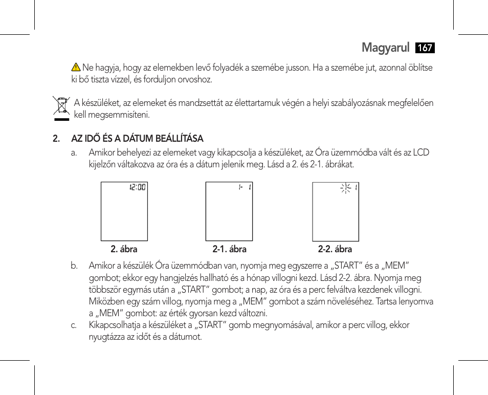 Magyarul | AEG BMG 5610 User Manual | Page 167 / 246