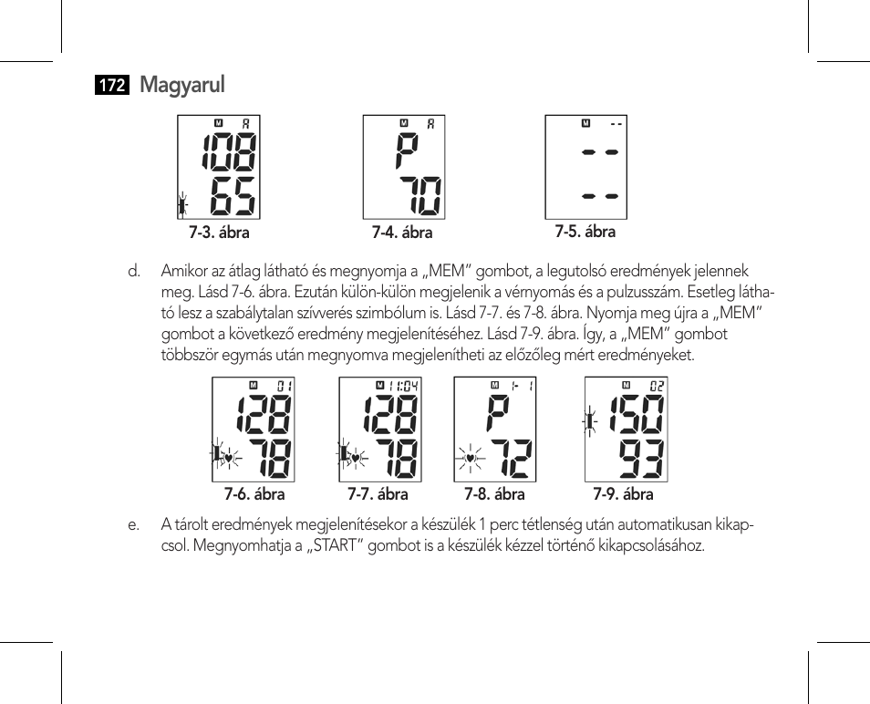 Hibaelhárítás (1), Magyarul | AEG BMG 5610 User Manual | Page 172 / 246