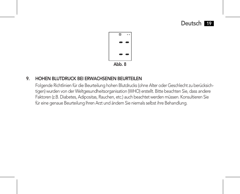 Deutsch | AEG BMG 5610 User Manual | Page 19 / 246