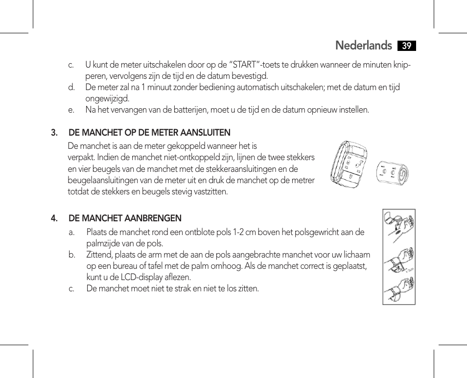 Nederlands | AEG BMG 5610 User Manual | Page 39 / 246