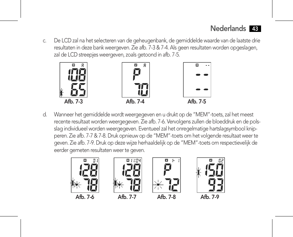 Nederlands | AEG BMG 5610 User Manual | Page 43 / 246