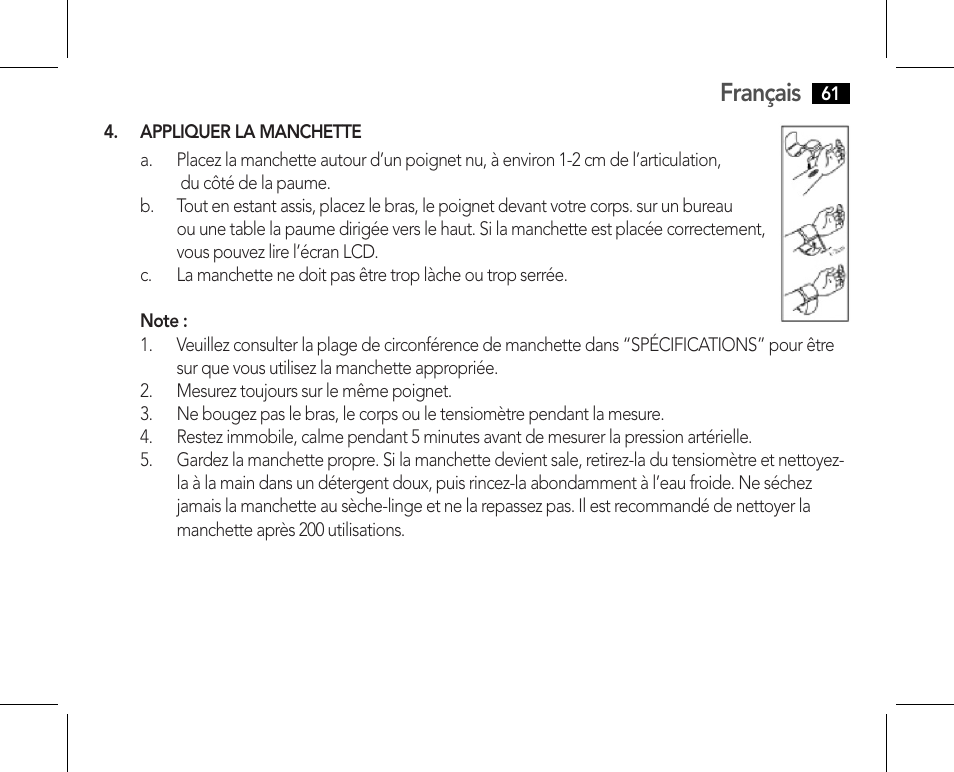 Afficher les résultats entregitrés, Français | AEG BMG 5610 User Manual | Page 61 / 246